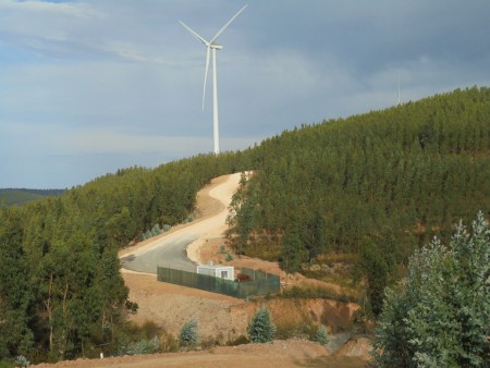 Parque Eólico de Corte dos Álamos - Janeiro de 2015